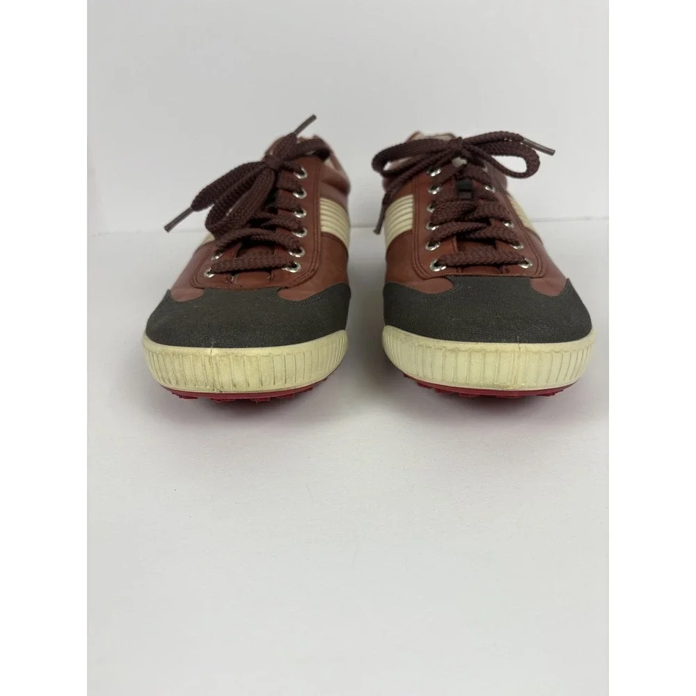 Men's Ecco Hydro Max Golf Shoes US 11.5. Brown tone.